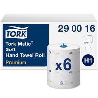 Tork Premium towel roll, Matic H1,2 ply, 100m
