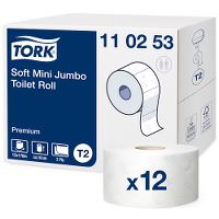Tork Premium toilet paper Jumbo soft, T2,2 ply,170m