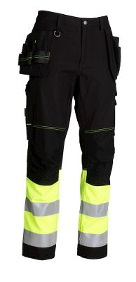 Worksafe Work pants hi-vis yellow/black, C56