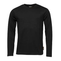 Worksafe T-shirt, long sleeve, black, 2XL