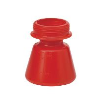 Container for foam system, 1,4 ltr., complete, red