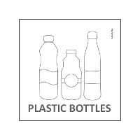 Plastic Bottles Labels for Waste sorting