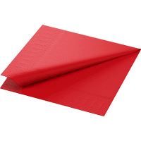 Gastrolux® Napkins, 3-layer, red, 40x40cm