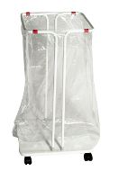 Hot water soluble bags, 25 microns, 120 l, 76 x 103 cm, 25 pcs