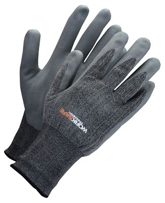 Worksafe nitrile dipped glove, P30-101, 8, grey
