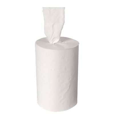 WeCare® Paper Towel, Center pull, 1-ply, white, 120 m