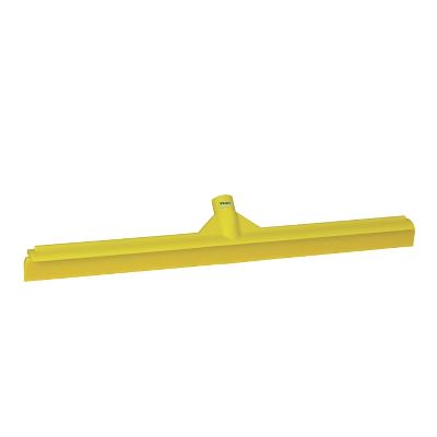 Rubber list scraper, yellow, 600x40x95 mm