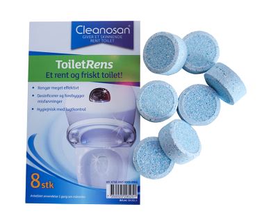 Limescale remover WC tabs, 10 tabs