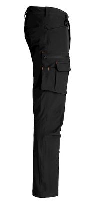 Worksafe Mens Servicepants 4 Waystretch, black, C46