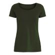 Stadsing´s T-shirt, Lady, classic, bottle green, 3XL