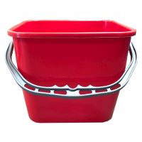 Tina bucket, red, 12 L
