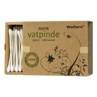WeCare® Cotton buds, cotton, pack of 200