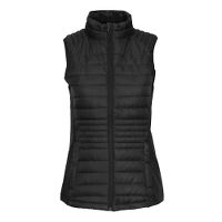 Stadsing´s quilted bodywarmer, black, lady, L