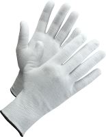 Worksafe knit glove, 8-9, L71-722, white