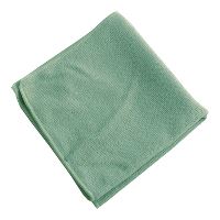 Green-Tex® Multipurpose Antibac, antibacterial microfibre cloth, green, 38 x 38 cm, pack of 5