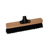 Dan-Mop® Floor Brush w/socket, synthetic/horsehair trim, 40 cm