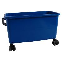 Dan-Mop® Bucket for mop, w/wheel, 22 L