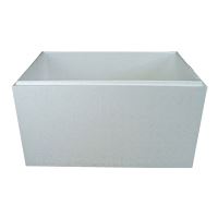 Transport thermo box, 50 ltr, white, EPS