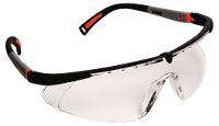 Worksafe Hawk Eye Safety Glasses, transparent