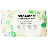 WeCare® Kitchen roll Pro, white, 2-ply, 20 m, 204 g