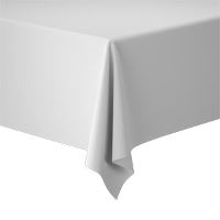 Duni Table Cover, Dunilin, White, 1.25 x 25 m