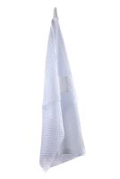 Green-Tex® Wash net, white w/ color code, w/ zipper, writing field and handle, 70x90 cm 