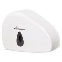 WeCare® dispenser toilet paper, two rolls, grey drop