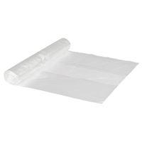 Plastic Bag, 15 L, 37x50 cm,  white, LD, 17 my