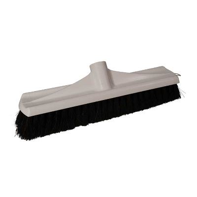 Dan-Mop® Broom w/thread, white plastic, 35 cm