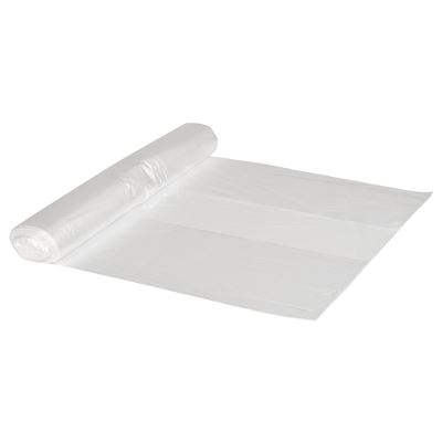 Plasticbag, HDPE, 15 L, 37x50/60/65cm,7my, transparent