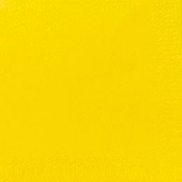 Gastrolux® Napkins, 2-layer, yellow, 40x40cm