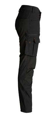 Worksafe Women Servicepants 4 way stretch, black, C40