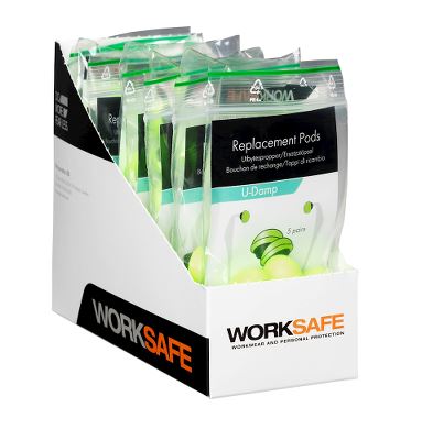 Worksafe Earplug, 5 pairs, replacement pods
