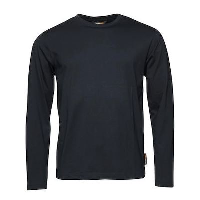 Worksafe T-shirt, long sleeve, navy, 2XS