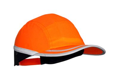 WorkSafe Bump cap, 70 mm skærm, hi-vis orange