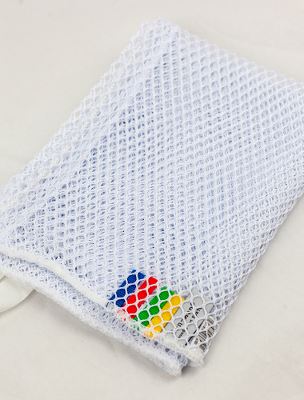 Wash net w/string, 70x50cm, white