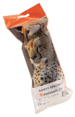 Worksafe Cheetah Safety Glasses, transparent