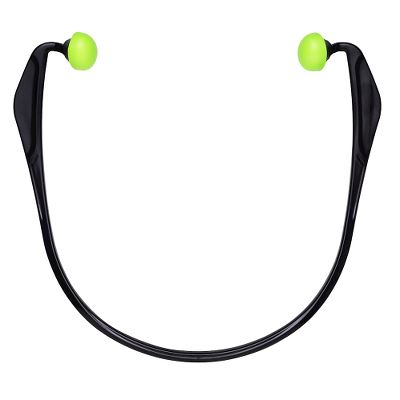 Worksafe Earplug on headband, U-Damp, black