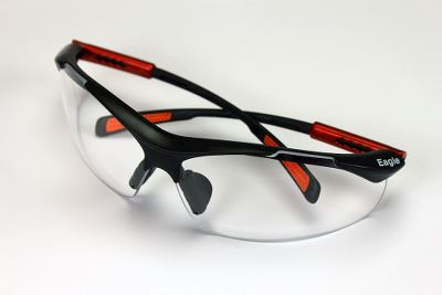 Worksafe Eagle Safety Glasses, tranaparent