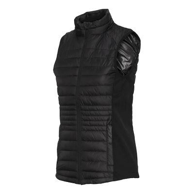 Stadsing´s quilted bodywarmer, black, lady, XS