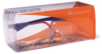 Worksafe Simba Safety Glasses, transparent