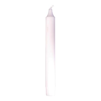 Candle, white, 2,3x24 cm, 9 burn hours