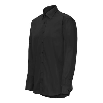 Stadsing´s Mens Shirt, Black, modern, 43/44, XL