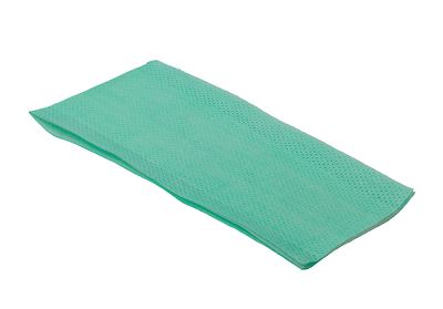 Dan-Mop® Disposable mop w/microfiber and velcro, green, 60 x 13.5 cm, pack of 25