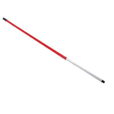 Telescopic handle 120-180 cm, Alu and PP thread, red