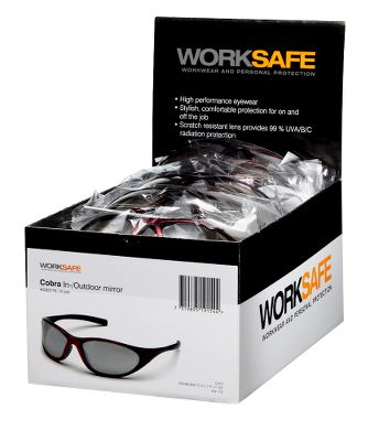 Worksafe Safety Glasses, silver