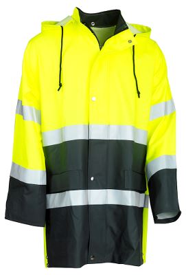 Worksafe Raincoat yellow/black, S