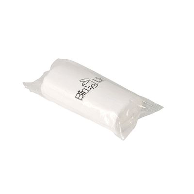 Bin-Line Bag, 30 L, 47x84 cm, white, LD, 10my