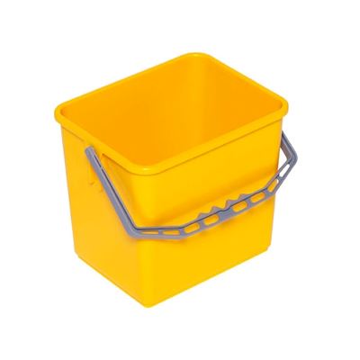 Tina bucket, yellow, 6 L