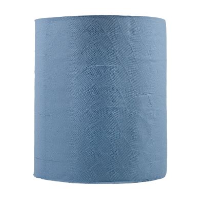 WeCare® Industtrial Paper Towel roll, 24cmx380m, blue, 2 ply, standard